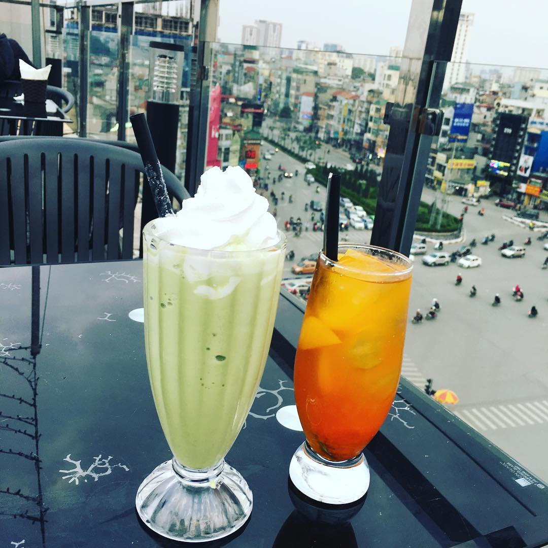 Quán cafe trên cao view đẹp nhất Hà Nội