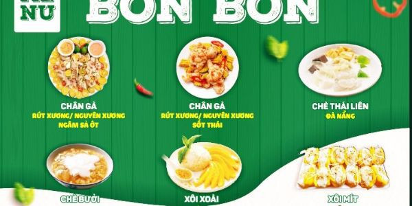 Bon Bon Quán - Xôi Xoài Thái Lan & Chân Gà - Hàn Mạc Tử