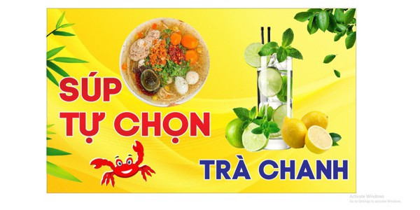 Quán Cô Mận - Súp Thập Cẩm & Trà Chanh Túi Zip - 230 Đặng Xuân Bảng