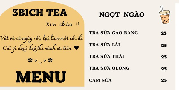 3Bich - Tea - Quang Trung 