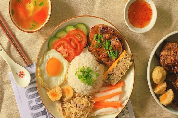 Cơm Tấm Cô Nga - Cơm Sườn Bì Chả