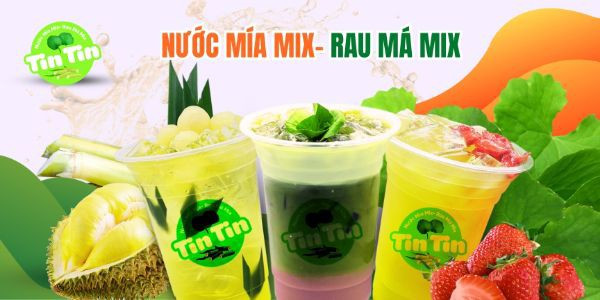 Tin Tin Nước Mía Và Rau Má Mix - Becamex