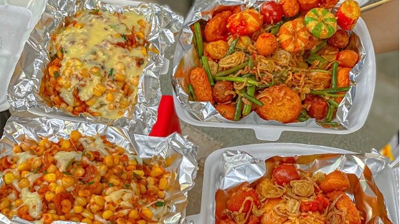 Anh Đông LC Food - Cá Viên Chiên Mắm Tỏi & Sốt Trứng Muối