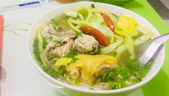 Long Xã Đàn - Bún Sườn Chua - Chùa Láng