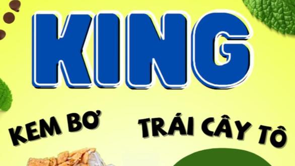 KING - Kem Bơ & Trái Cây Tô