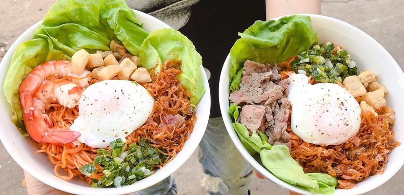 Mì Trộn & Bún Xào - Bếp Ba Nổ