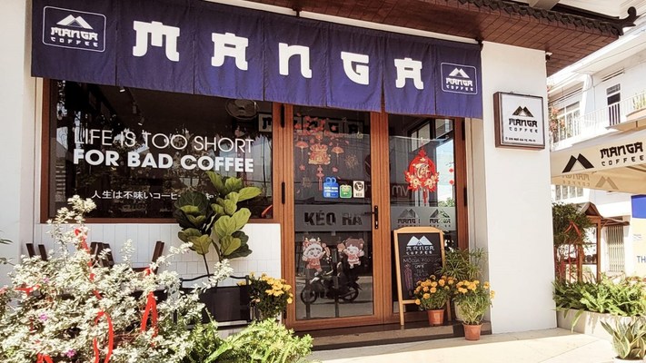 Manga coffee - Cafe, Trà sữa, Bánh mì