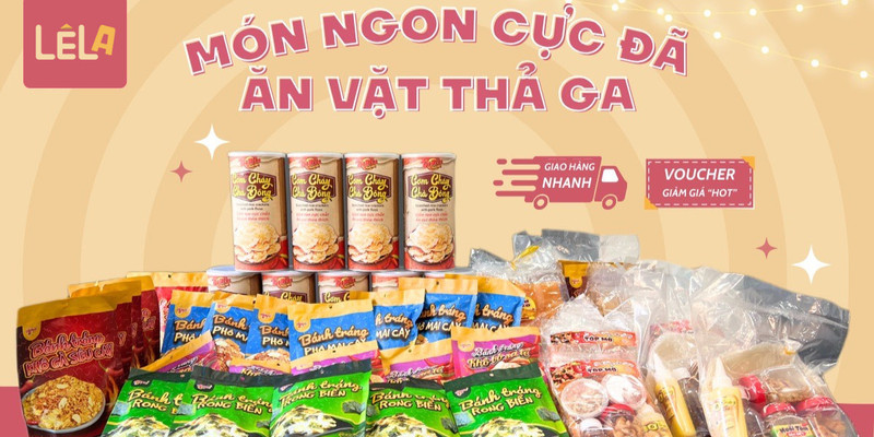 Sạp Lê La - Món Gì Cũng Có - Đường O