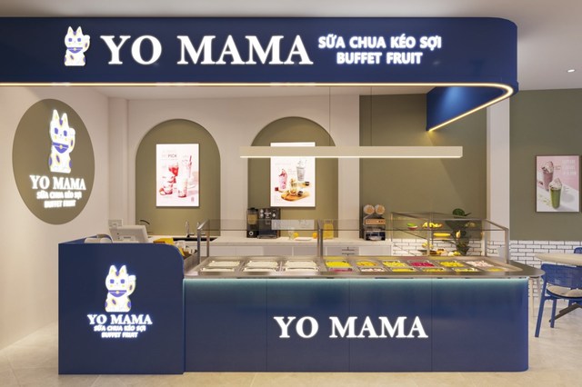 YO MAMA - SỮA CHUA KÉO SỢI BUFFET HOA QUẢ DẦM