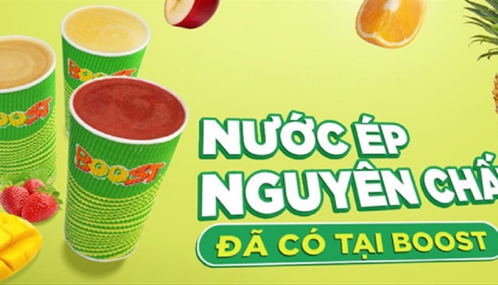 Boost Juice - Smoothies & Nước Ép Trái Cây - Lotte Mall Tây Hồ