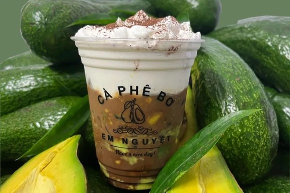 Cà Phê Bơ Em Nguyệt