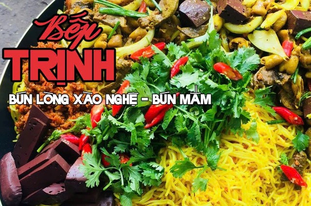 Bún Lòng Xào Nghệ - Bún Mắm Bếp Trịnh - Nguyễn Phước Lan