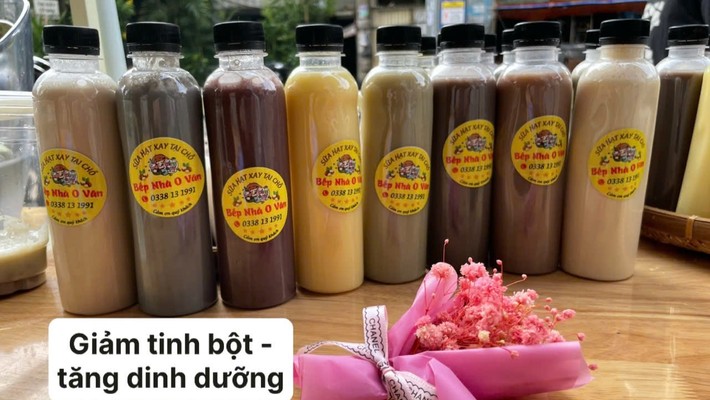 Sữa Hạt Dinh Dưỡng - Bếp Nhà O Vân - Trần Văn Đang