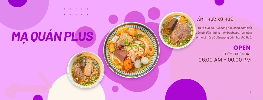 MẠ QUÁN PLUS - Ẩm Thực Xứ Huế