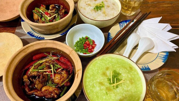 Cháo Ếch Singapore Hai Ông Ngoại