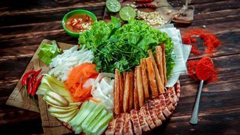 Nem Nướng Bá Dũng - Chợ Đồn