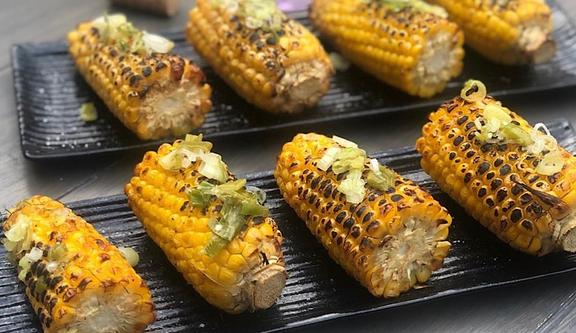 Bắp Nướng Mỡ Hành Tý Ty
