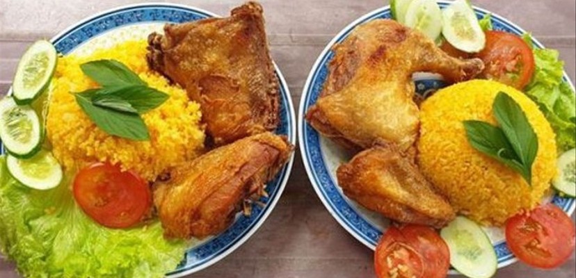 Cơm Gà Xối Mỡ & Mì Xào RIO