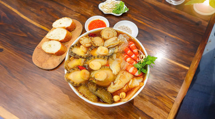 长鲍鱼 Trường Bào Ngư - Súp Bào Ngư Vi Cá Tẩm Bổ - Nguyên Hồng