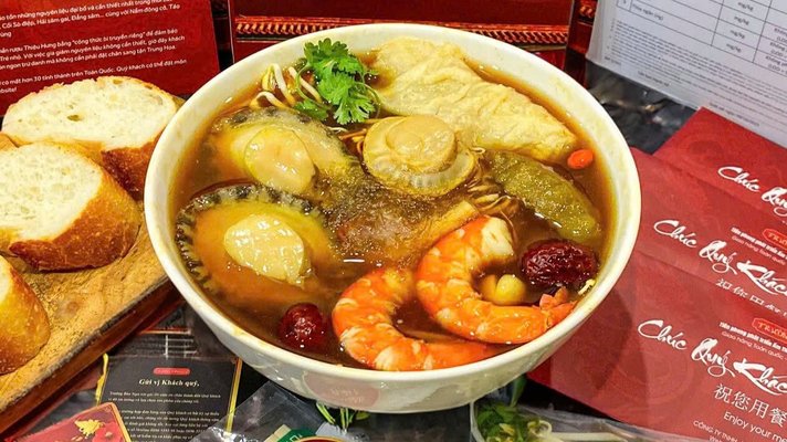 长鲍鱼 Trường Bào Ngư - Súp Bào Ngư Vi Cá Tẩm Bổ - Nguyễn Thị Định