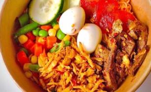 Mì Trộn Indomie & Xiên Que - Bếp Gạo - 234 Đinh Tiên Hoàng - Shop Online