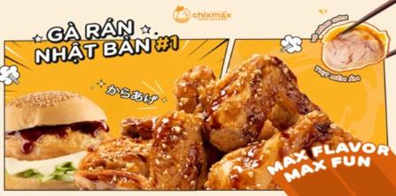 Gà Rán Chixmax - Flychef - Kim Ngưu