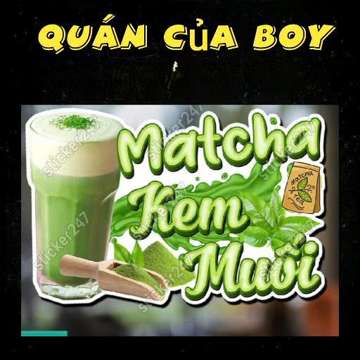 Quán Của Boy - Matcha Kem Muối - 55 Hai Bà Trưng