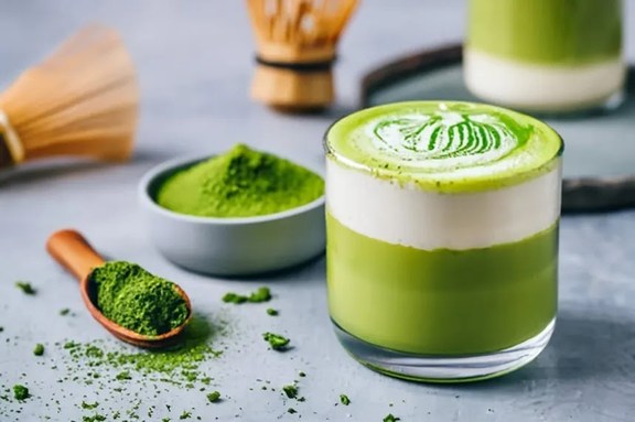 Tiệm Nhà Gạo - Matcha Latte & Sữa Gấu Latte