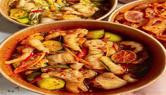 Chân Gà Sốt Thái Chị Linh - Phùng Khoang