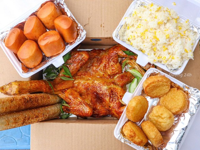 Gà Nướng Mắm Nhĩ Ba Mạnh - Hòa Phú