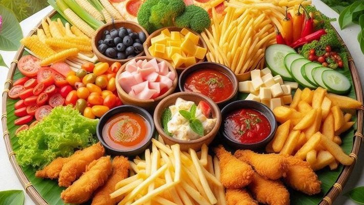 Tiệm Ăn Vặt A Thiện - Bánh Gà, Sụn Gà & Khoai Lắc - 276 Vĩnh Hưng