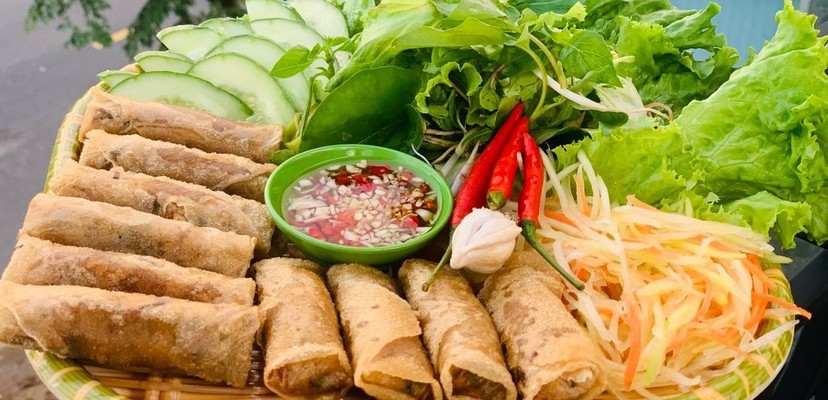 Ăn Vặt, Ram Cuốn Cải & Mít Trộn - Phan Huy Chú