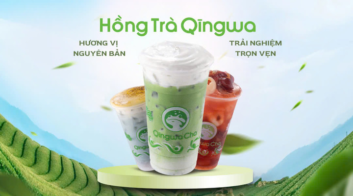 Hồng Trà Qingwa - Trà Sữa Đài Loan - Tô Hiến Thành