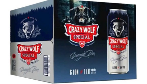 Sói - Crazy Wolf Khổng Lồ 1 Lít - Bà Triệu