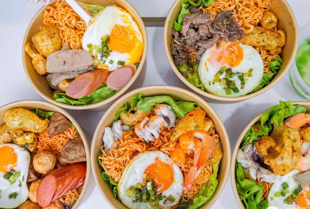 Mì Trộn Indomie - Bếp Gạo