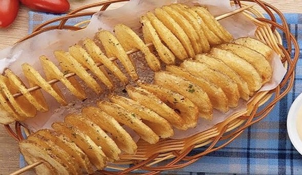 Chuối Chiên Bibo - Khoai Lang Chiên, Bánh Khoai Mỡ & Khoai Tây Lốc Xoáy