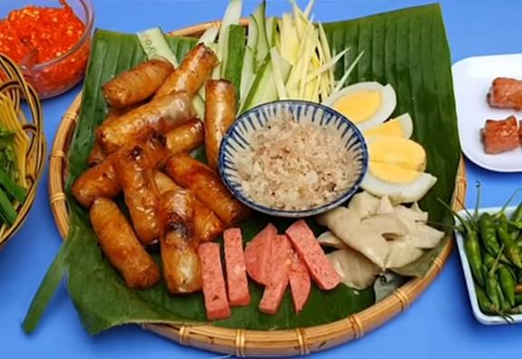 Bắp Tí - Chả Cuốn Cá Trích - Đặc Sản Phan Thiết - Trần Xuân Soạn