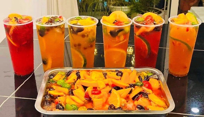 Trà Trái Cây Nhiệt Đới - Tiệm Trà Chú Béo