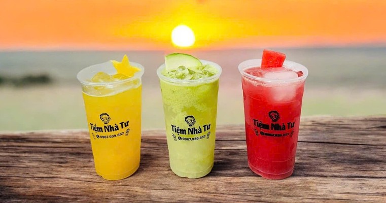 Nước Ép Trái Cây Tươi - Tiệm Nhà Tư