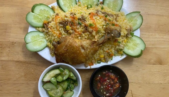 Phương Linh Food - Cơm Rang Gà Xối Mỡ - Hồng Mai