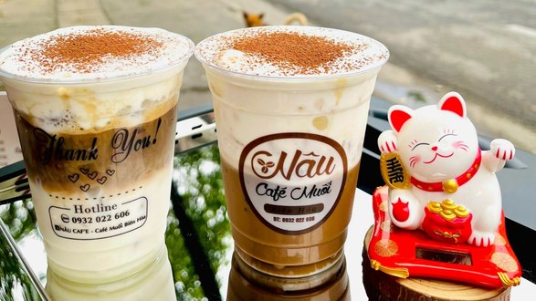 NÂU CAF'e - Cafe Muối - Nguyễn Ái Quốc