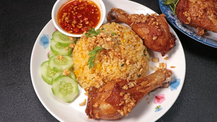 Cơm Gà Xối Mỡ Tâm Ký - An Dương Vương