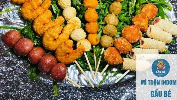 Mì Trộn Indomie Gấu Bé - Mì Cay - Đường Láng