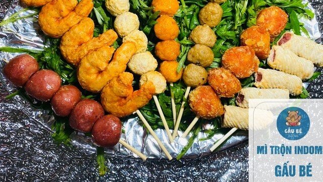Mì Trộn Indomie Gấu Bé - Mì Cay - Đường Láng