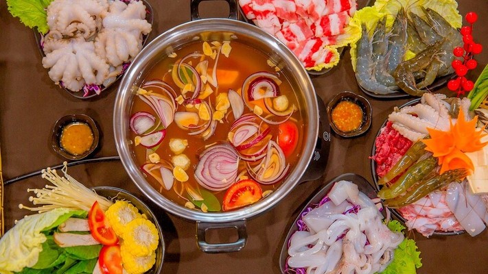 Lẩu Thái Tomyum Tặng 1 Đĩa Bò Tươi - Nhà Hàng Ông Tào Mập