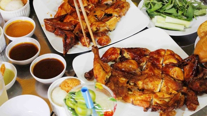 Gà Nướng Ò Ó O - Gà Nướng Nhiều Vị - Thạnh Lộc