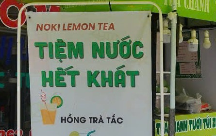 Noki Tea - Trà Chanh - 306 Nguyễn Hoàng