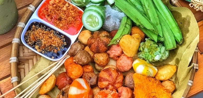 Ăn Vặt Út Hương - Cá Viên Chiên & Bắp Xào - Nguyễn Khuyến