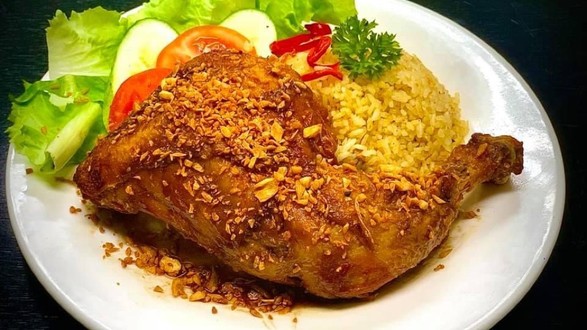 Cơm Gà Phúc Ký - Cơm Gà Xối Mỡ - Bùi Văn Ba