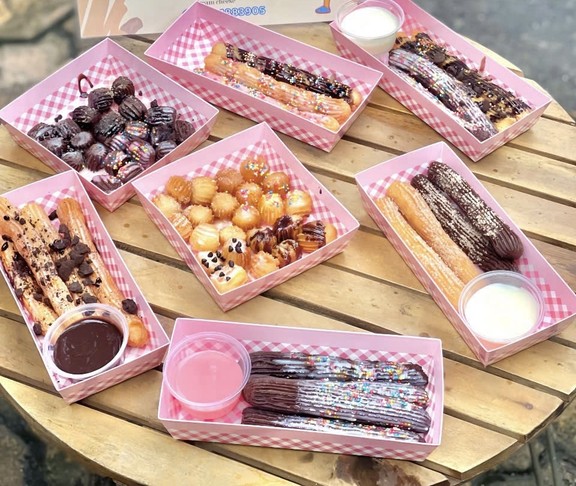 Bánh Rán Churros Crops - Ăn Vặt - Đường D3